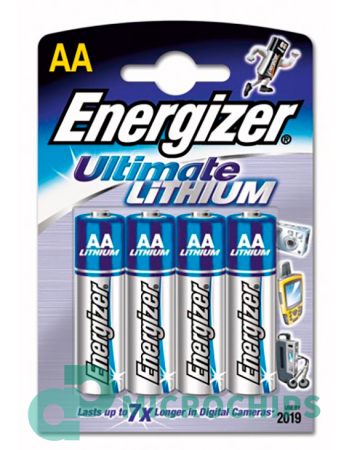 Купить Батарейка Energizer Ultimate Lithium FR6 АА 4BP Батарейка Energizer Ultimate Lithium FR6 АА 4BP