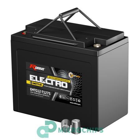 Тяговый аккумулятор RDrive Electro Motive EMTG12-T1275 (GEL, 150Ah, 12V)
