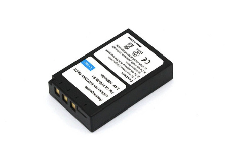 Аккумулятор PS-BLS1 для фотоаппарата Olympus E-400, 7.4В, 1800мАч