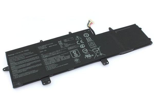 Аккумулятор (батарея) C41N1804 для ноутбука Asus ZenBook Pro 14 UX450FD, 15.4V, 4550mAh, Li-Ion, черный (оригинал)