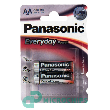Батарейка Panasonic Everyday Power LR6/AA 2BP