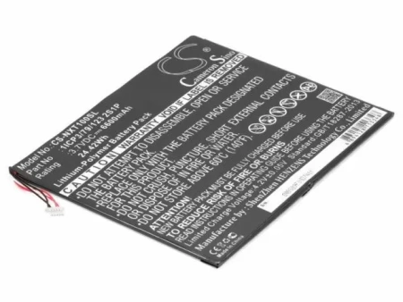 Аккумуляторная батарея CS-NXT100SL для Nextbook Flexx 10 (1ICP3x23x2S1P), Li-pol, 3.7 В, 6600 мАч