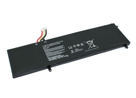 Аккумулятор (батарея) GNC-H40 для ноутбука Gigabyte P34V2, 14.8V, 4300mAh, 63.64Vт