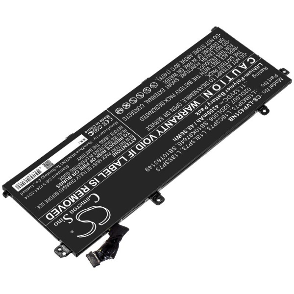Аккумулятор для Lenovo ThinkPad P43s, ThinkPad T490 серии (L18C3P73) 4250mAh
