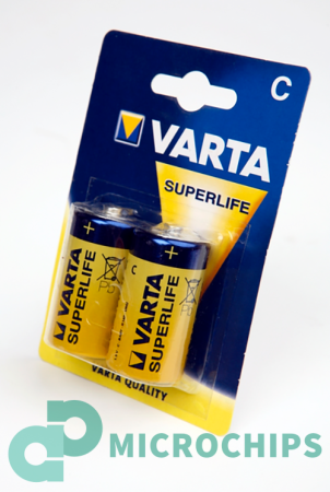 Батарейка Varta Superlife R14/C 2BP
