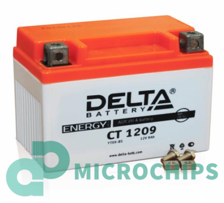 Купить Аккумулятор Delta CT 1209 (AGM, 9Ah) Аккумулятор Delta CT 1209 (AGM, 9Ah)