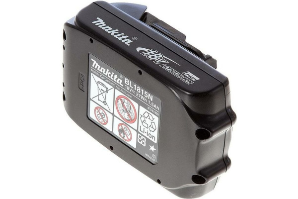 Купить Комплект аккумуляторов Makita BL1815N с зарядным устройством (Li-ion, 1500mAh, 18V) Комплект аккумуляторов Makita BL1815N с зарядным устройством (Li-ion, 1500mAh, 18V)
