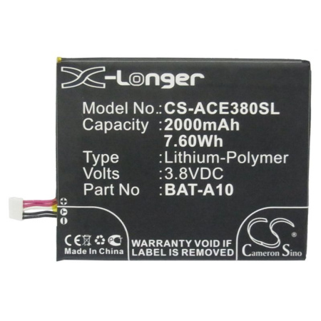 Аккумулятор для Acer Liquid E3, Z5 2000mah