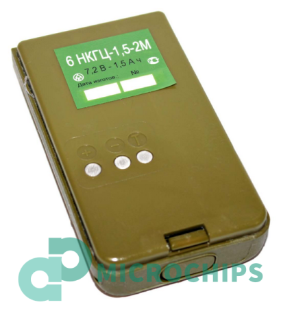 Аккумуляторная батарея Энергия 6НКГЦ- 1.5-2М (1500mAh, 7.2V, NiCd) Аккумуляторная батарея Энергия 6НКГЦ- 1.5-2М (1500mAh, 7.2V, NiCd)