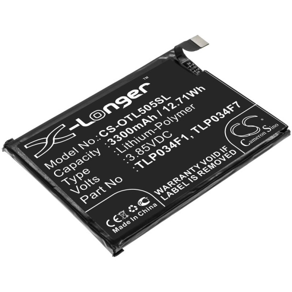 Аккумулятор для Alcatel 3, 3L 5039D 2019 (TLP034F1) 3300mah