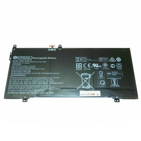 Аккумулятор (батарея) для ноутбука HP Spectre x360 13-ae, (CP03XL, HSTNN-LB8E), 60.9Wh, 5275mAh, 11.55V