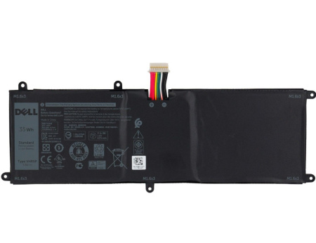 Аккумулятор (батарея) VHR5P для ноутбука Dell Latitude 11 серии 5175, 5179 4540mAh, 7.6V (оригинал)