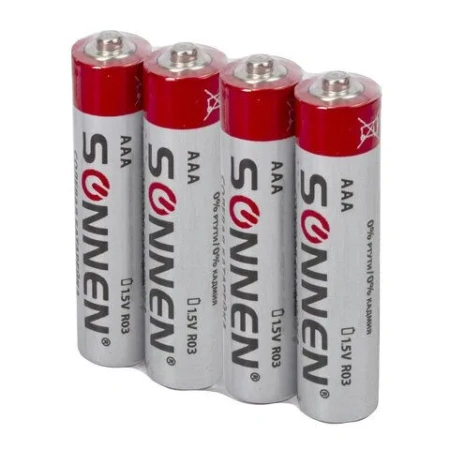 Батарейка SONNEN R03/AAA 4S