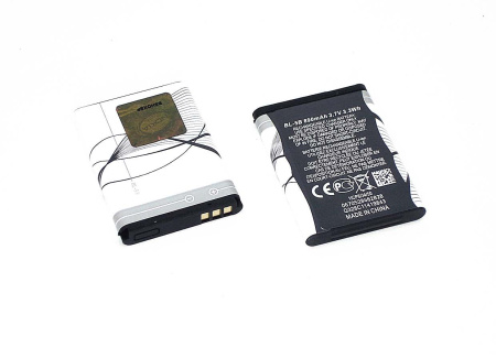 Аккумулятор BL-5B для Nokia 6060, 3220, 3230, 5070, 5140, 5200, 5300, 5320, 5500