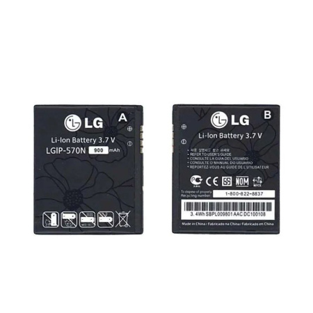 Аккумулятор LGIP-570N для LG GS500 Cookie Plus LG GD550 Pure