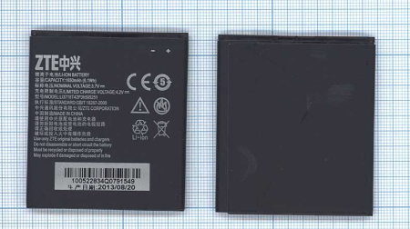 Аккумулятор Li3817T43P3h595251 для ZTE Flash ZTE N789+, 3.7В 5.55Wh