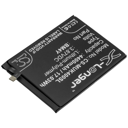 Аккумулятор для Xiaomi Mi 11X 5G, Redmi K40 Pro 5G (BM4Y) 4400mAh