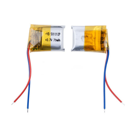 Аккумулятор OEM 501012 (Li-Pol, 70mAh, 3.7V)