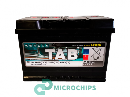 Тяговый аккумулятор TAB Motion Pasted 60P (AGM, 60Ah, 12V)