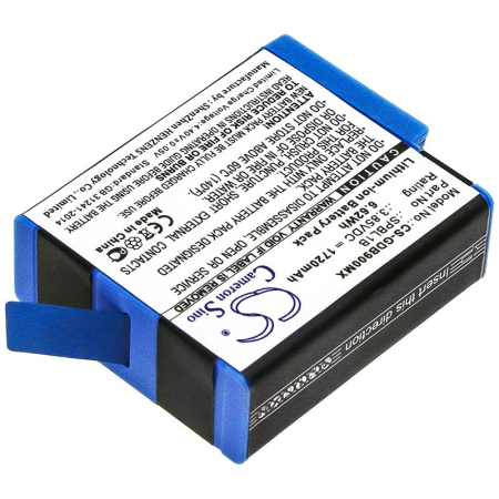 Аккумулятор для Gopro 9, Hero 9 (SPBL1B) 1720mah