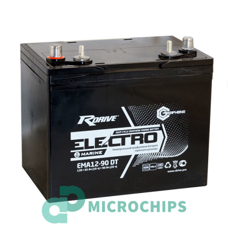 Купить Тяговый аккумулятор RDrive Electro Marine EMA12-90 DT (AGM, 85Ah, 12V) Тяговый аккумулятор RDrive Electro Marine EMA12-90 DT (AGM, 85Ah, 12V)