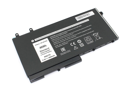 Аккумулятор (батарея) R8D7N для ноутбука Dell Latitude 5400, 5410, 11.4V, 4000mAh (OEM)