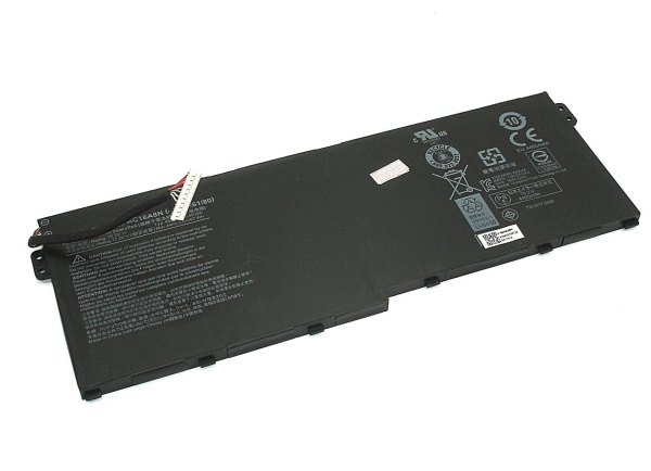 Аккумулятор (батарея) AC16A8N для ноутбука Acer Aspire Nitro V17, 15.2V, 4605mAh, черный (оригинал)
