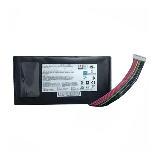 Аккумулятор (батарея) для ноутбука MSI GT75 (BTY-L781) 14.4B, 6250mAh, оригинал, черная