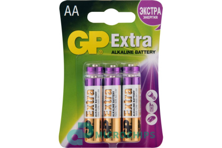 Батарейка GP Extra Alkaline LR6/AA 6BP