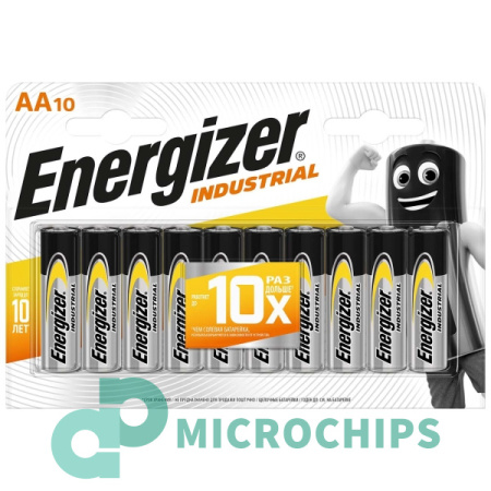Батарейка Energizer Industrial LR6/AA 10BP