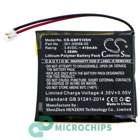 Аккумулятор для Garmin Fenix 5X (361-00098-00) 410mah