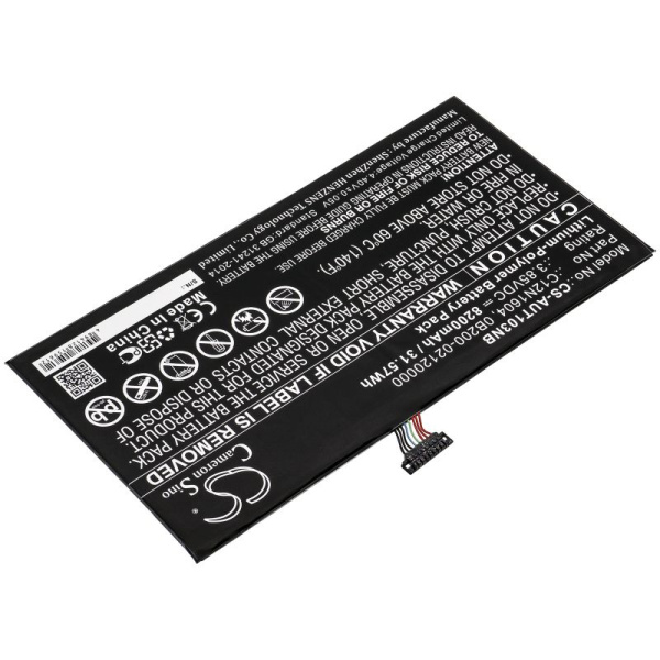 Аккумулятор для ASUS Transformer Mini T101HA (C12N1604) 8200mAh