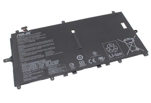 Аккумулятор (батарея) C41N1718 для ноутбукa Asus TP370QL, 15.4V, 3300mAh