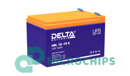 Купить Аккумулятор Delta HRL 12-12 X (AGM, 12Ah) Аккумулятор Delta HRL 12-12 X (AGM, 12Ah)