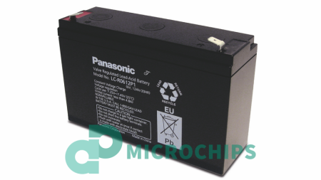 Аккумулятор Panasonic LC-R0612P1 (AGM, 12Ah)