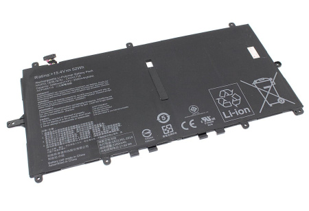 Аккумулятор (батарея) C41N1718 для ноутбукa Asus TP370QL, 15.4V, 3300mAh