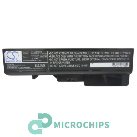 Аккумулятор усиленный для Lenovo B470, B570, G460, G560, G570, G770, IdeaPad V360, V470, V570, Z370, Z460, Z560 6600
