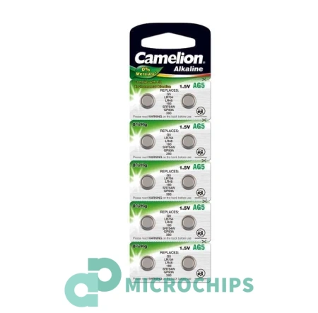 Купить Батарейка Camelion AG5 (LR754) 10BP Батарейка Camelion AG5 (LR754) 10BP
