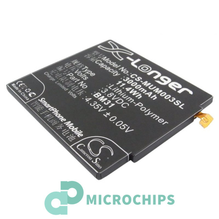 Аккумулятор для Xiaomi Mi3 (BM31) 3000mah