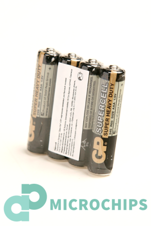 Батарейка GP Supercell R03/AAA 4S