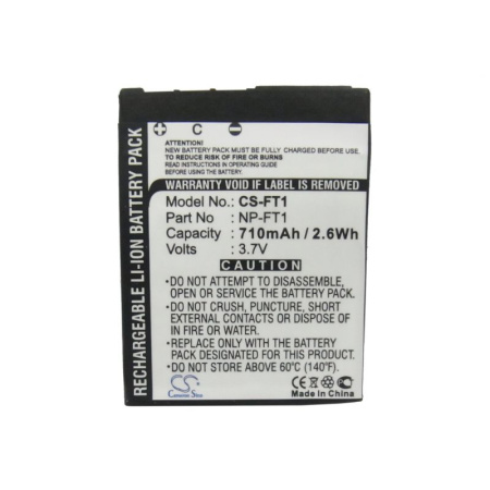 Аккумулятор для Sony NP-FT1 710mah