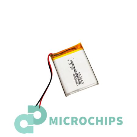 Аккумулятор 553443 (Li-Pol, 800mAh, 3.7V) Аккумулятор 553443 (Li-Pol, 800mAh, 3.7V)