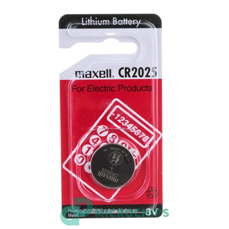Батарейка Maxell CR2025 1BP