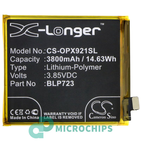 Аккумулятор для OPPO Realme XT, XT Premium (BLP723) 3800mAh