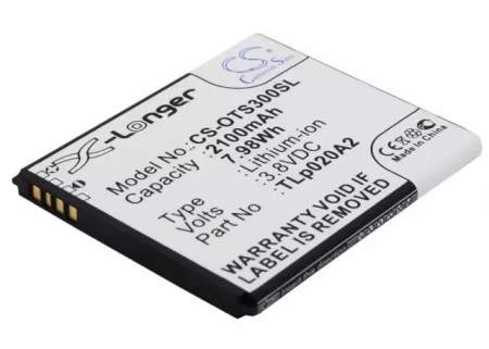 Аккумулятор CS-OTS300SL для Alcatel One Touch 5050X, 5050Y Pop S3, 3.8В, 2100мАч