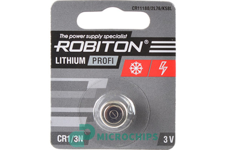 Батарейка Robiton Profi CR1/3N 1BP