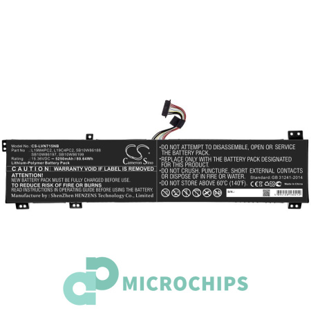 Аккумулятор для Lenovo Legion 7 15IMH (L19C4PC2) 5250mAh