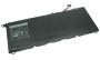 Аккумулятор (батарея) 90V7W для ноутбука Dell XPS 13-9343 7360mAh, 7.4V (оригинал)