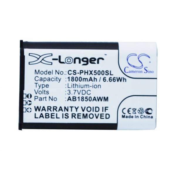 Аккумулятор для Philips Xenium 9@9K, 9A9K, X500 1800mah