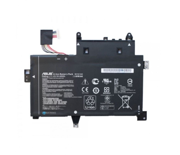 Купить Аккумулятор (батарея) B31N1345 для ноутбука Asus TP500LN, 11.4V, Li-Pol, 3400mAh (OEM) Аккумулятор (батарея) B31N1345 для ноутбука Asus TP500LN, 11.4V, Li-Pol, 3400mAh (OEM)